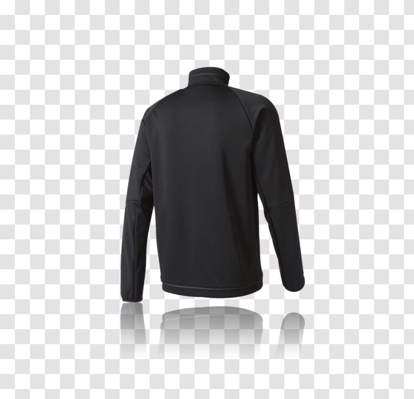 Sleeve Polar Fleece Jacket - Black Transparent PNG