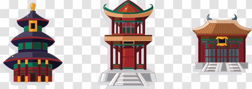 Cartoon Stock Photography Drawing Clip Art - Brand - Temple Of Heaven Park Posters Vector Elements Transparent PNG