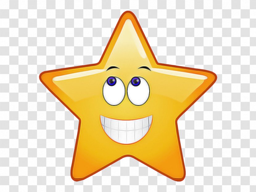 Star Emoji - Drawing - Smile Cartoon Transparent PNG