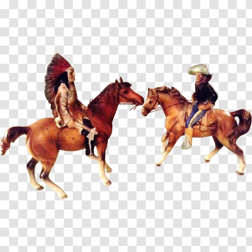 Horse American Frontier Figurine Cowboy Model Figure - Jockey Transparent PNG