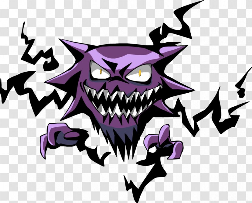 Clip Art Illustration Legendary Creature Logo Skull - Batm - Pokimon Background Transparent PNG