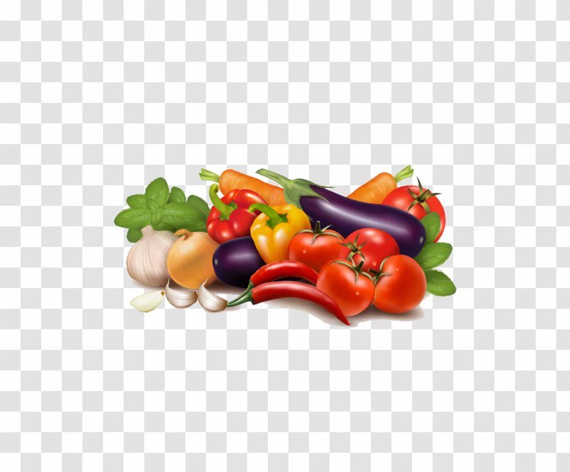 Leaf Vegetable Food - A Variety Of Vegetables Transparent PNG