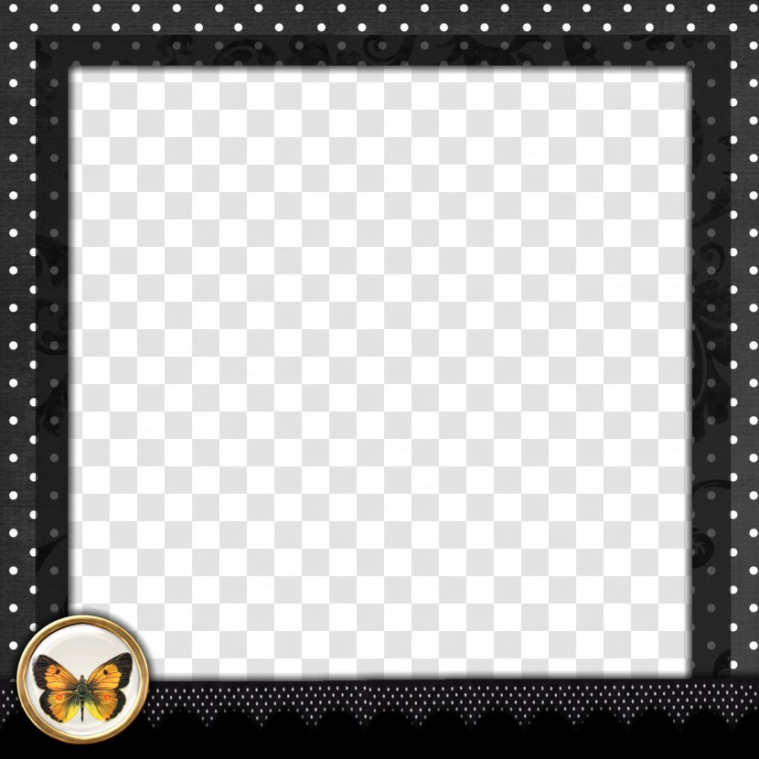 Borders And Frames Picture Frame Polka Dot Clip Art - Games - Border Transparent PNG