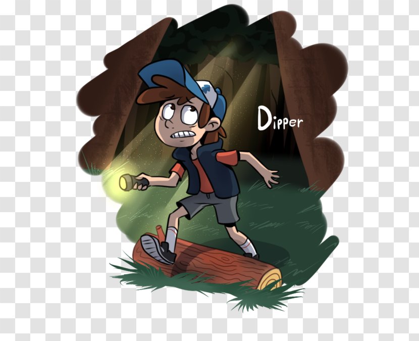 Illustration Animated Cartoon Legendary Creature - Mythical - Gravity Falls Dipper Transparent PNG