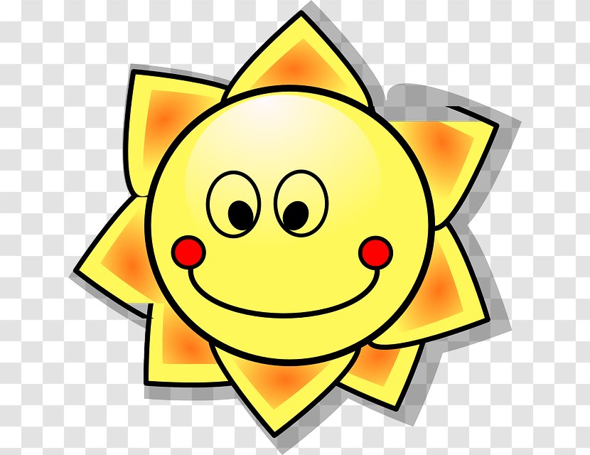 Cartoon Clip Art - Smiley - Flower Transparent PNG