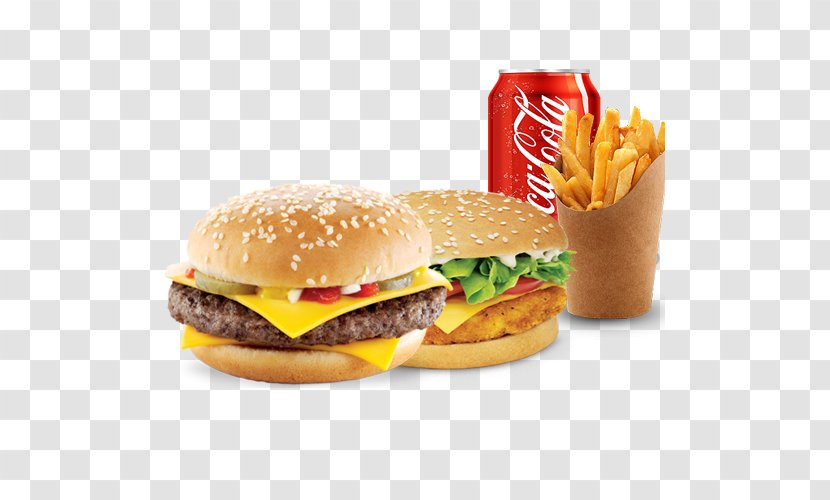 McDonald's Quarter Pounder Hamburger Big Mac Cheeseburger French Fries - Buffalo Burger - Steak Frites Transparent PNG