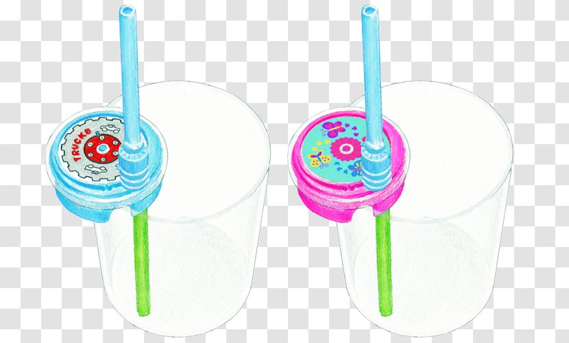 Drinking Straw Plastic - Green Transparent PNG