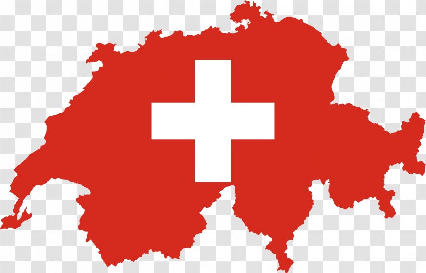Flag Of Switzerland Map National - Stock Photography Transparent PNG