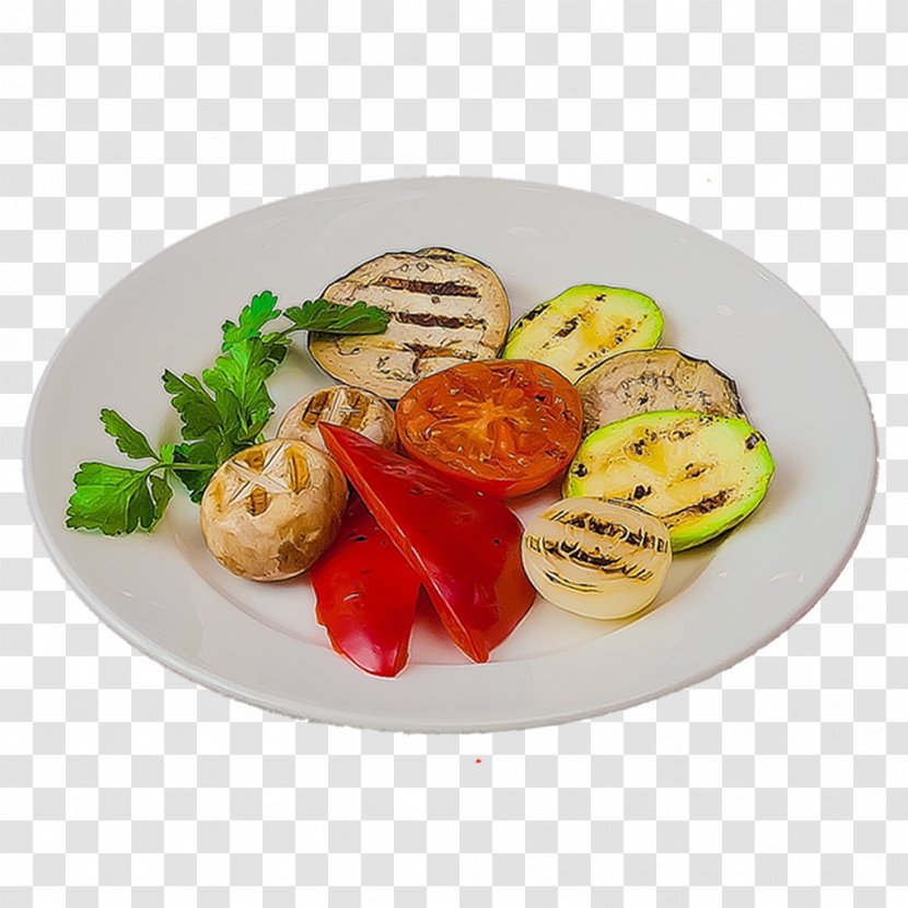 Vegetarian Cuisine Pizza Take-out Pasta Dish - Garnish Transparent PNG