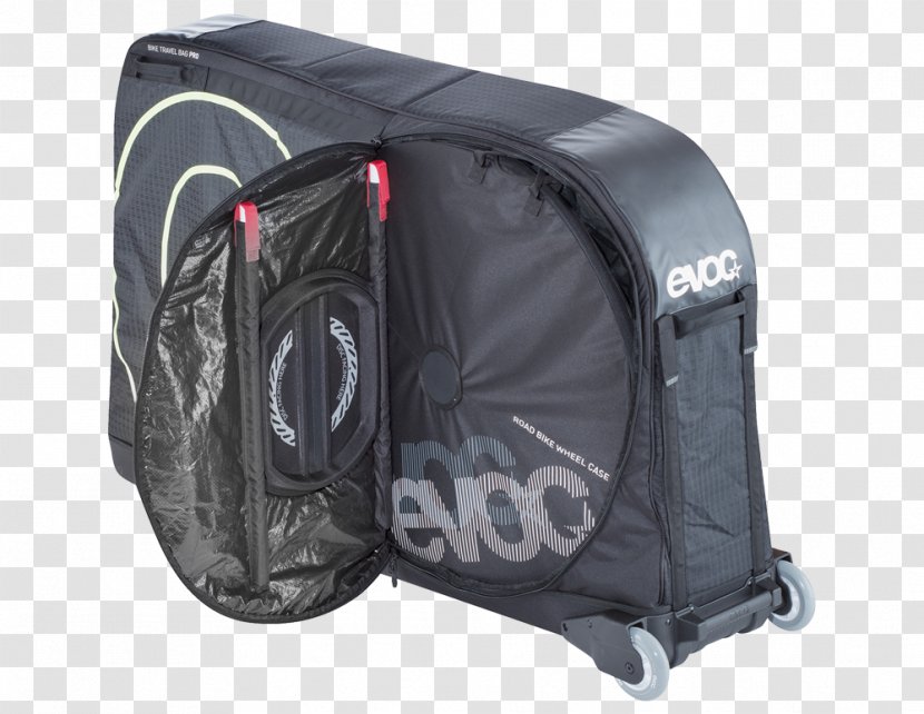 Bag Bicycle Travel Suitcase Transport - Road Transparent PNG