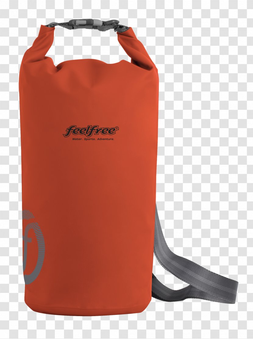 Dry Bag Free-diving Underwater Diving Backpack - Snorkeling - Orange Transparent PNG