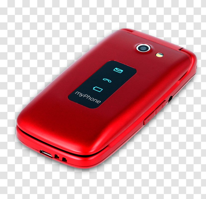 Feature Phone Smartphone Telephone MyPhone GSM - Red Transparent PNG