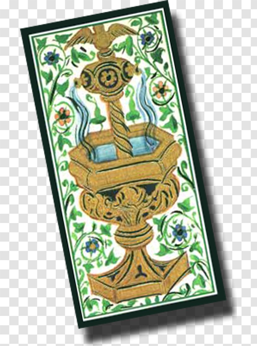 Visconti-Sforza Tarot Deck Ace Of Cups Playing Card House Visconti - Lo Scarabeo Srl - Hand Painted Mid-autumn Transparent PNG