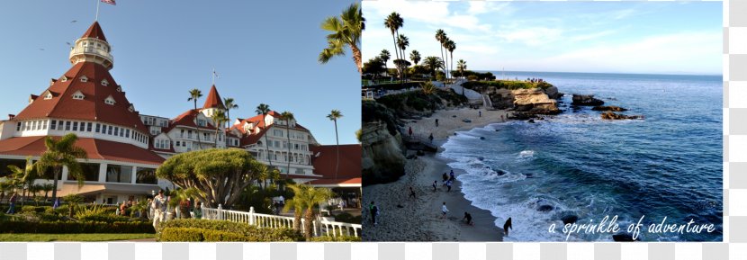 Hotel Del Coronado Tourist Attraction Travel Tourism Helium Films USA - City - Beach Boardwalk Transparent PNG