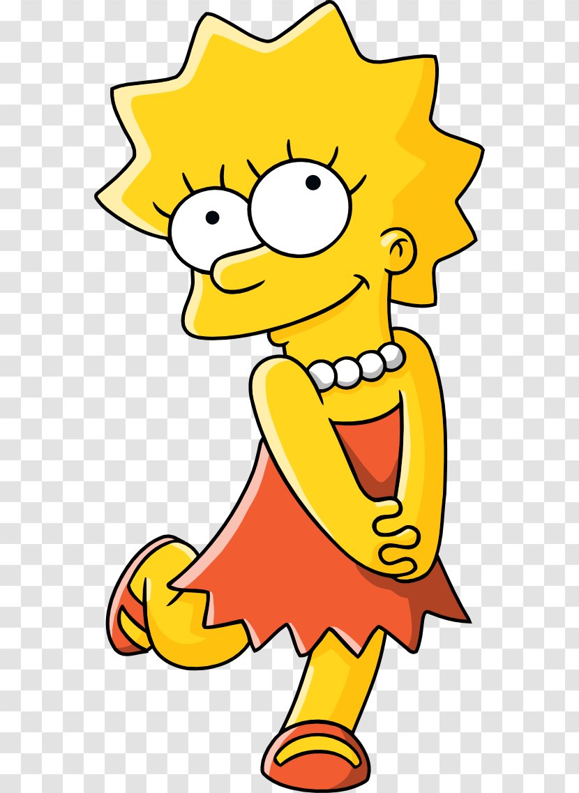 Lisa Simpson Homer Bart Marge Maggie - Simpsons Transparent PNG
