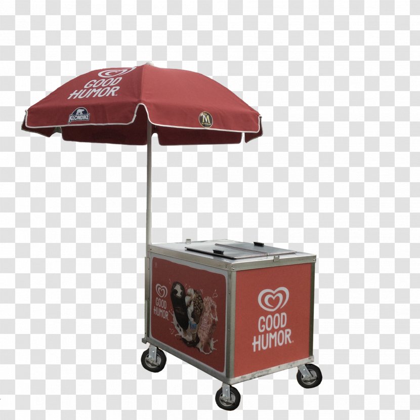 Umbrella - Table - Ice Cream Cart Transparent PNG