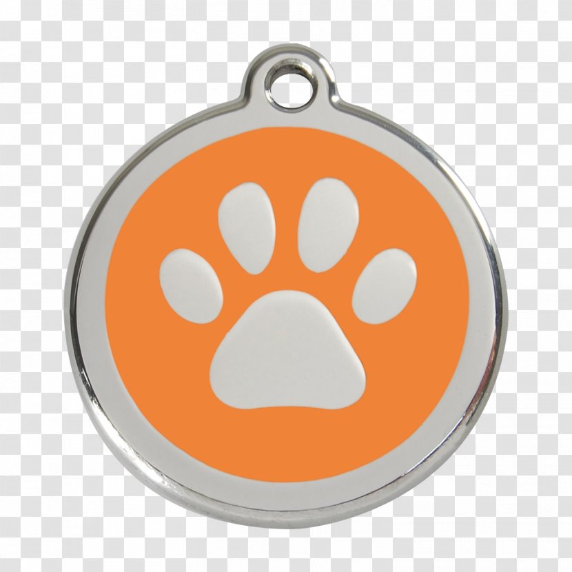 Dog Dingo Cat Puppy Pet Tag - Harness - Red Paw Transparent PNG