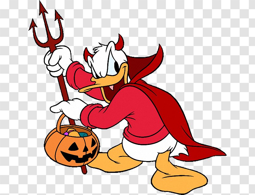 Donald Duck Mickey Mouse Daisy Goofy - Devil Transparent PNG