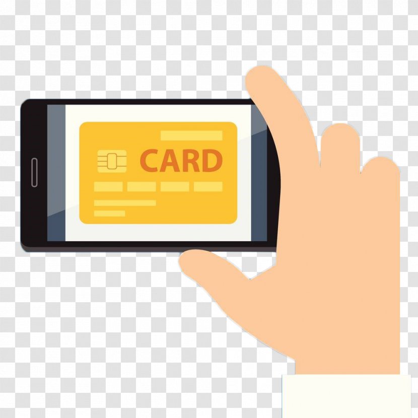 Credit Card Mobile Phone Gratis - Telephone - Hand Drawn Transparent PNG