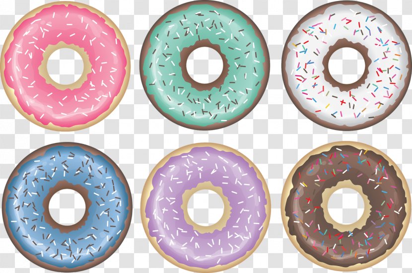 Donuts Drawing Clip Art - Food - Donut Transparent PNG