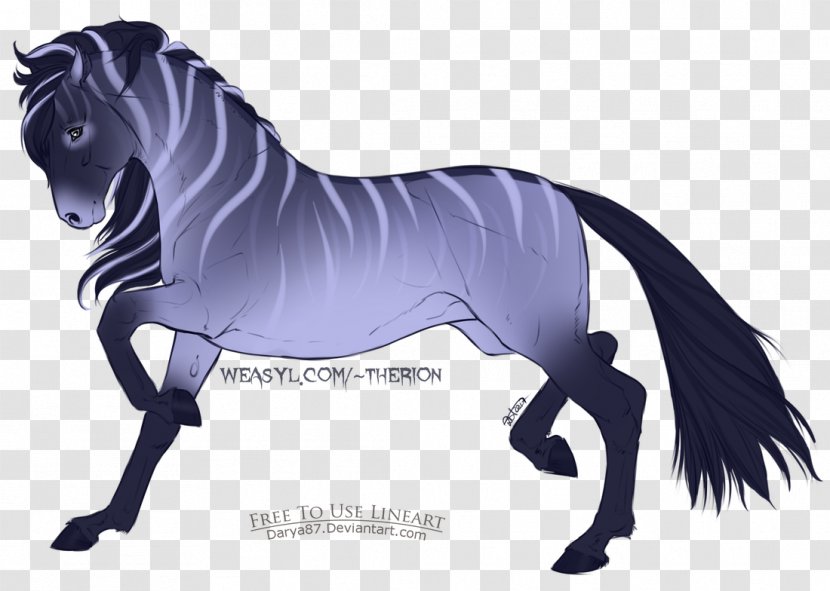 Mustang Pony Stallion Mare Pack Animal - Rein - Headless Horseman Transparent PNG