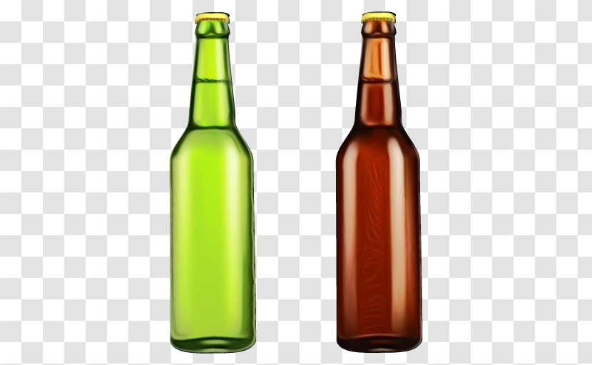Bottle Glass Bottle Beer Bottle Wine Bottle Alcohol Transparent PNG