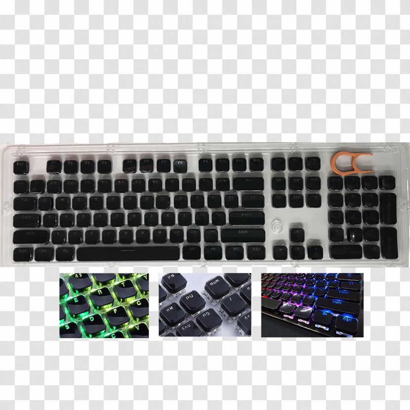 Computer Keyboard Mouse Backlight Gaming Keypad LED-backlit LCD - Desktop Computers Transparent PNG