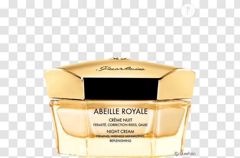 Guerlain Abeille Royale Night Cream Daily Repair Serum Lip Balm - Moisturizer - Perfume Transparent PNG