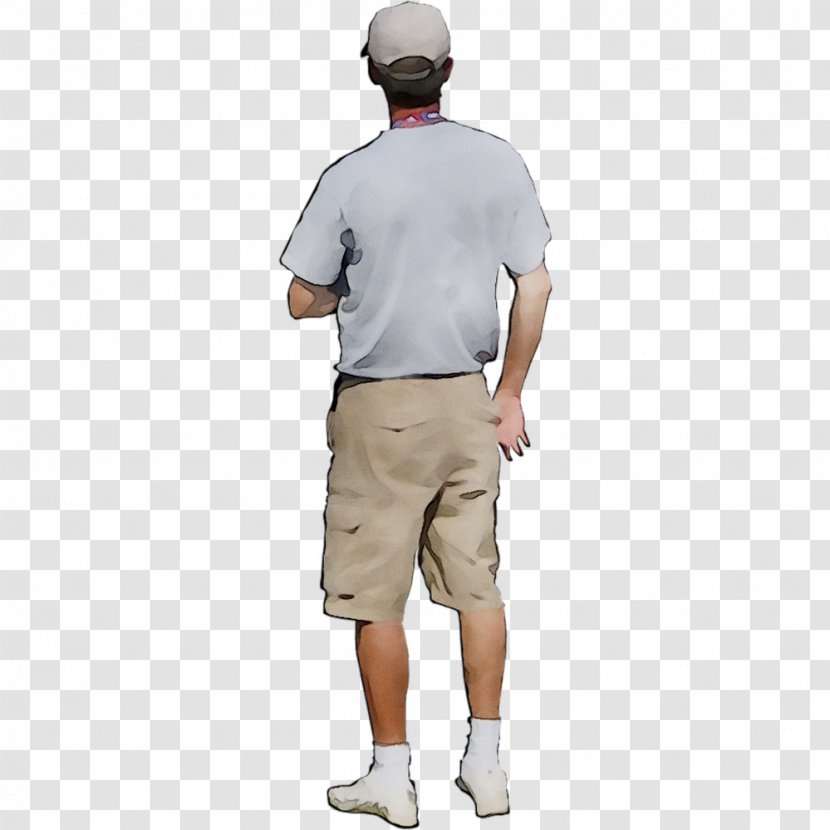 T-shirt Sleeve Hip Shorts Pants - Standing - Pocket Transparent PNG