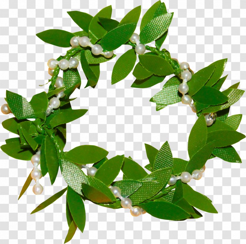 Leaf Garland Wreath Crown - Branch Transparent PNG