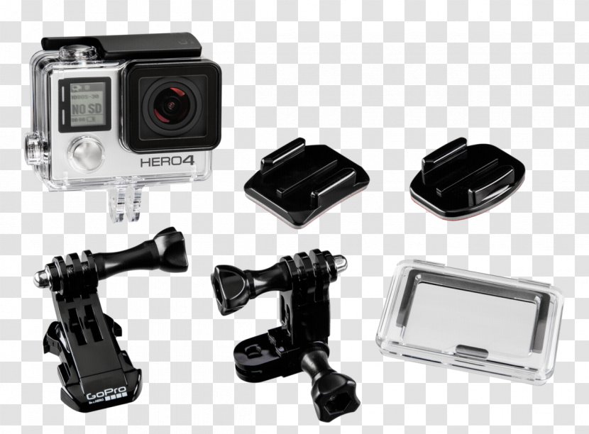 GoPro HERO4 Silver Edition Video Cameras Black Surf Bundle Action Camera Transparent PNG