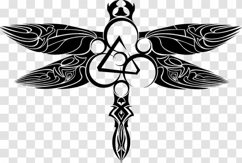 Drawing Coheed And Cambria Symbol DeviantArt - Tattoo - Dragon Fly Transparent PNG