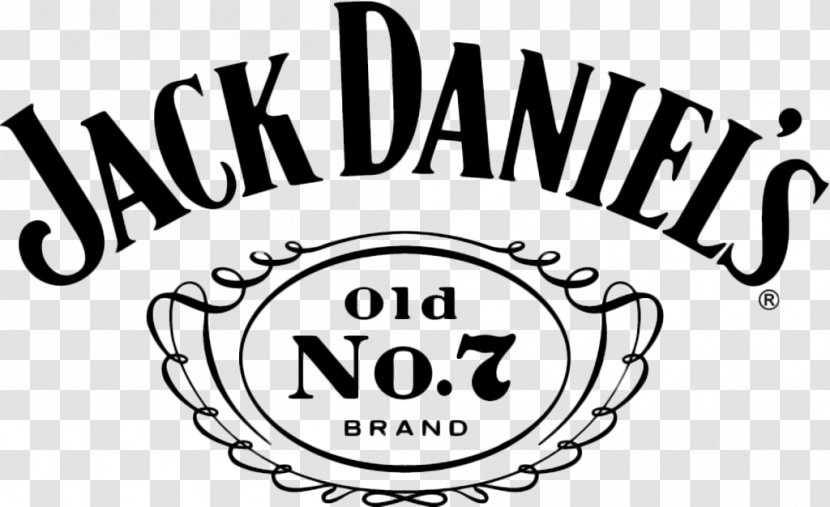 Jack Daniel's Rye Whiskey Rum Distilled Beverage - Line Art Transparent PNG