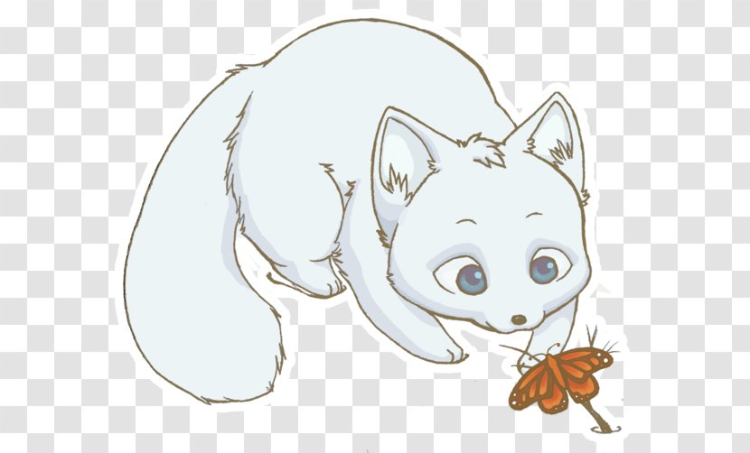 Arctic Fox Drawing Snowy Owl Transparent PNG