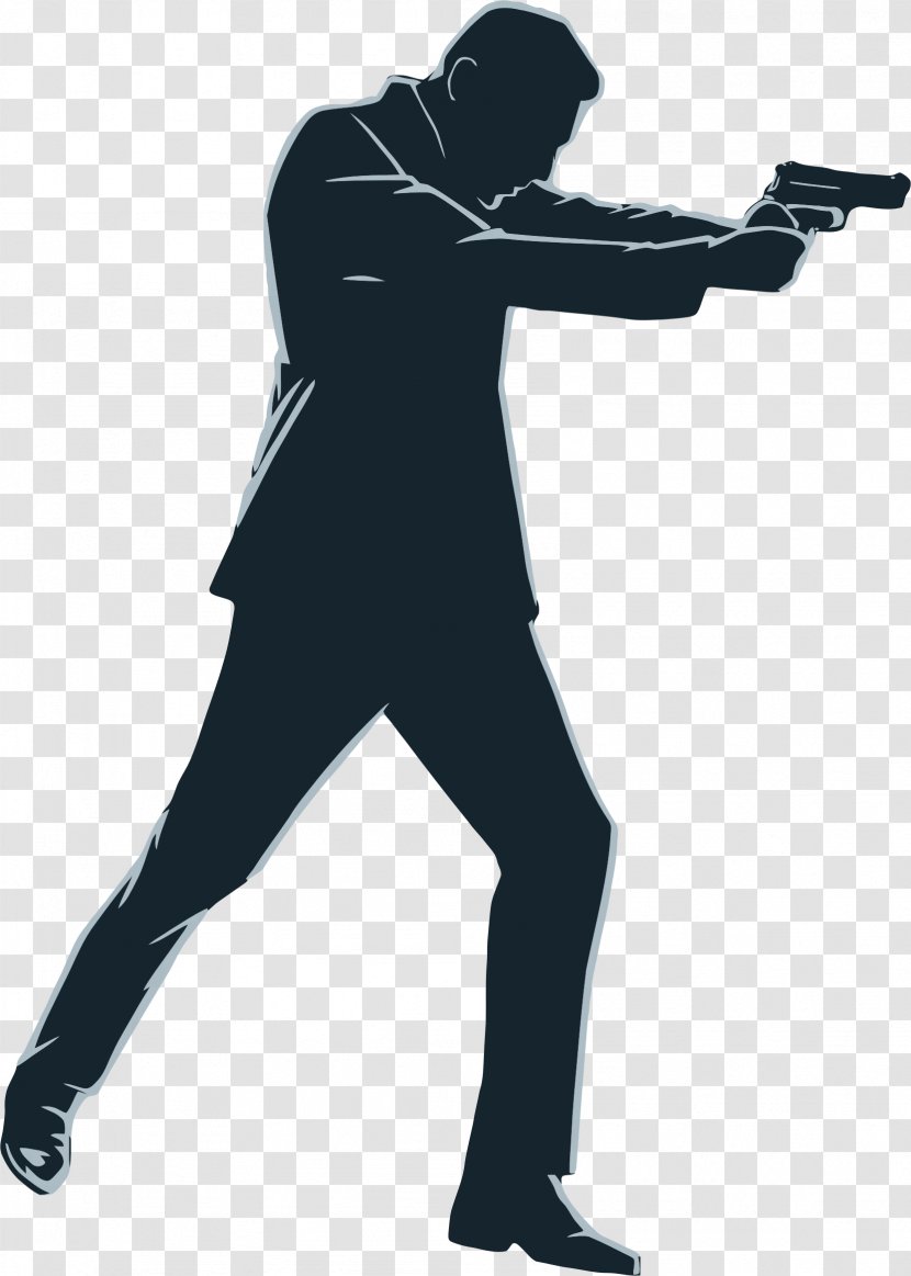 Espionage Silhouette Clip Art - Agent Transparent PNG