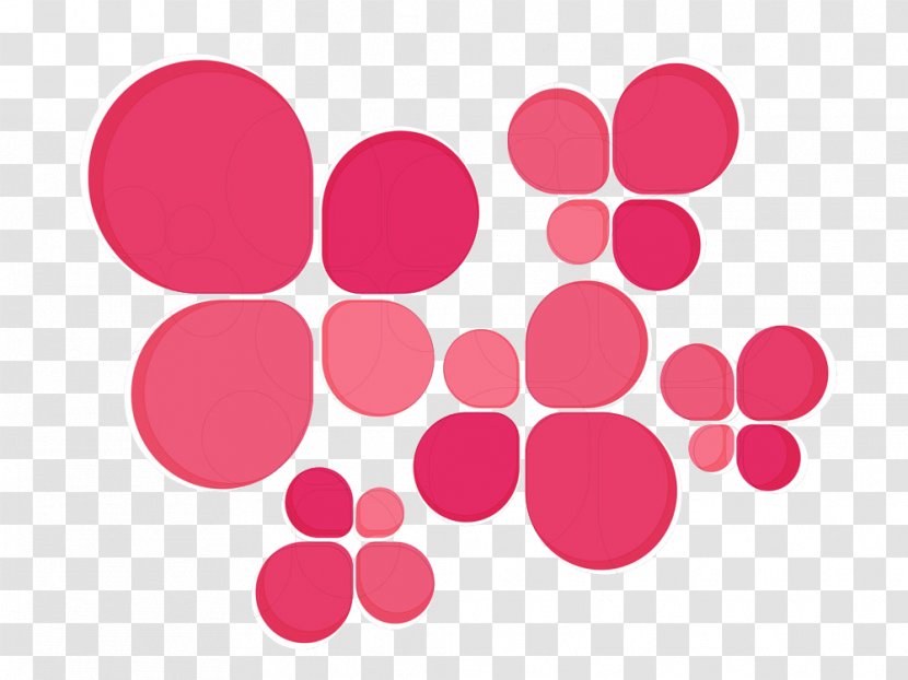 Geometry Red Clip Art - Geometric Shape - Pink Plum Blossom Design Transparent PNG