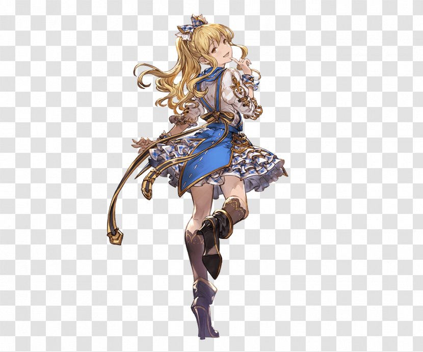 GRANBLUE FANTASY 碧蓝幻想Project Re:Link Character Game - Silhouette - Watercolor Transparent PNG