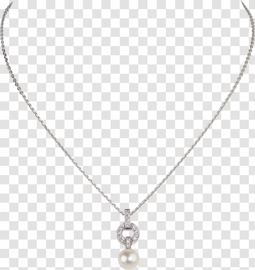 Necklace Jewellery Charms & Pendants Costume Jewelry Pearl - Cartier - Gold Chain Transparent PNG
