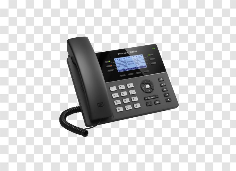 Grandstream GS-GXP1760 Mid-Range IP Phone With 6 Lines VoIP And Device Networks Voice Over Telephone - Ip - Voip Transparent PNG