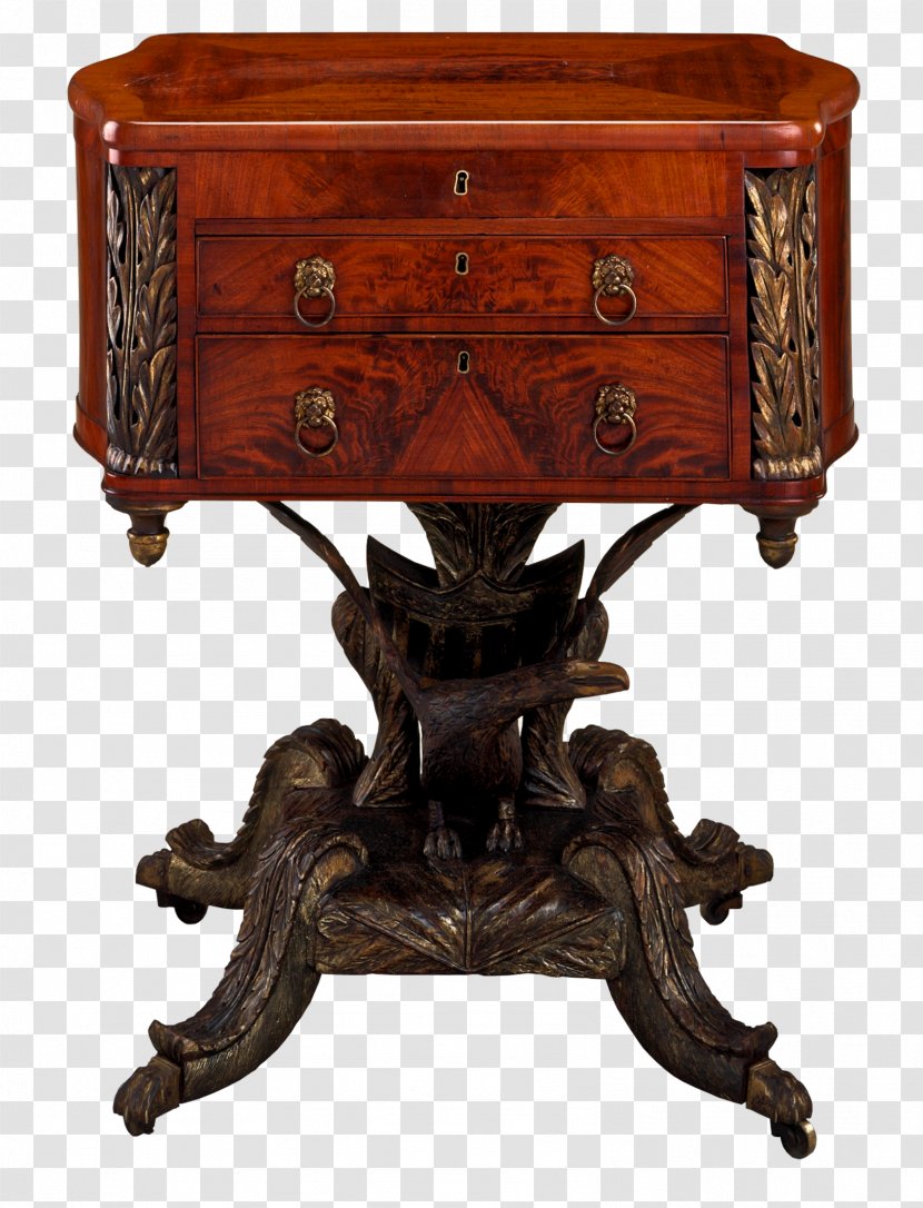 Table Antique Furniture - Napoleon Iii Style Transparent PNG