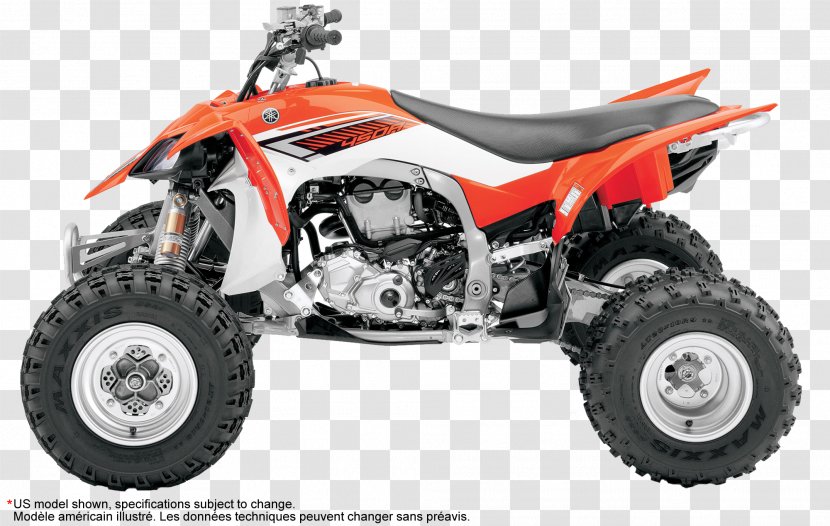 Yamaha Motor Company YFZ450 All-terrain Vehicle Motorcycle Car - Accessories - Nvx 155 Transparent PNG