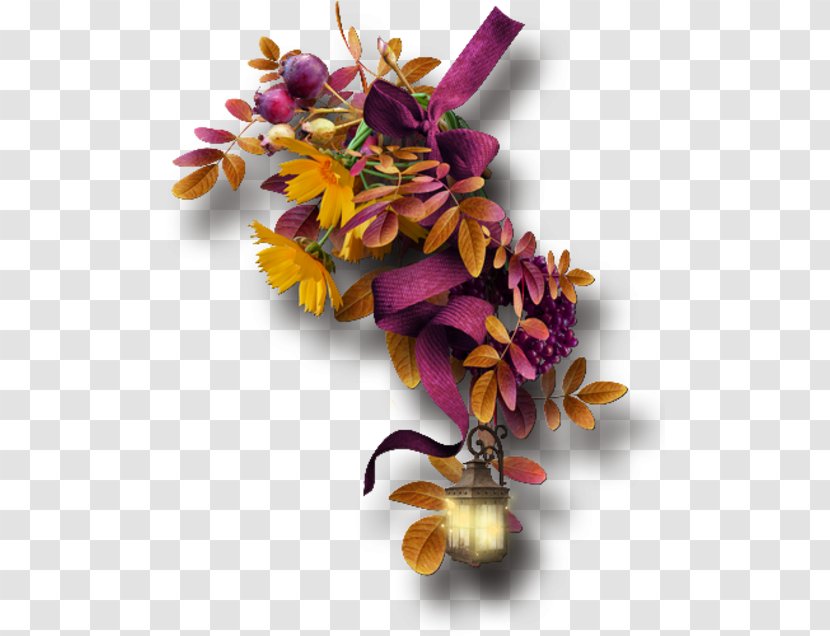 Flower Autumn Clip Art - Purple Transparent PNG