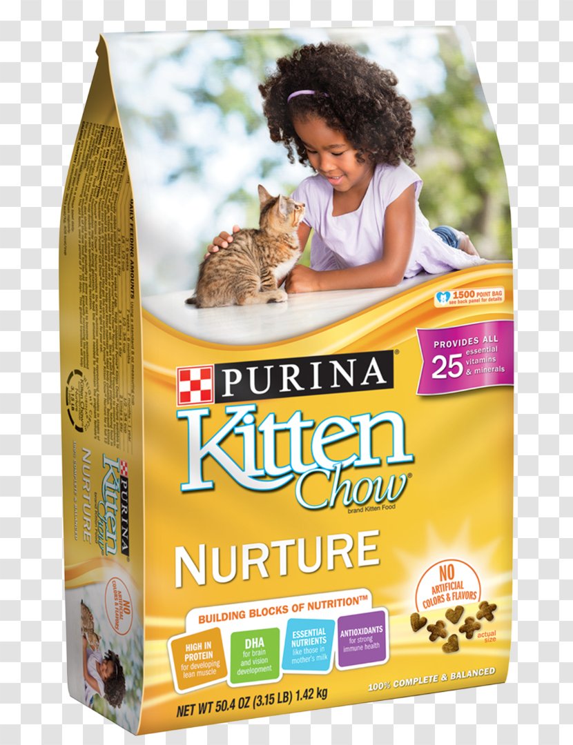 Purina Kitten Chow Nurture Dry Cat Food Nestlé PetCare Company Transparent PNG