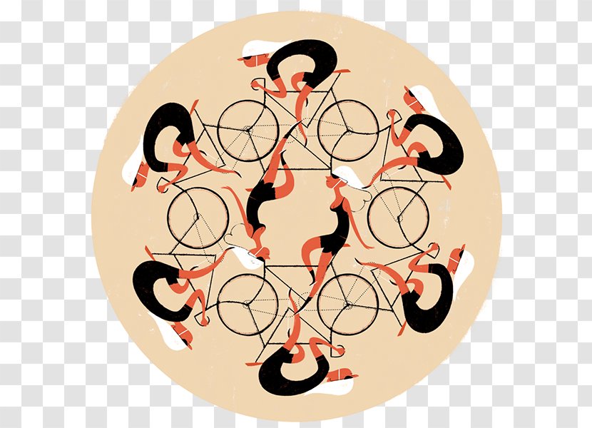 Bicycle Film Festival Cycling Art Bike - Graphic Arts Transparent PNG