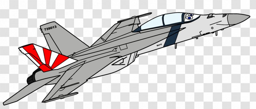 McDonnell Douglas F/A-18 Hornet Boeing F/A-18E/F Super Fighter Aircraft Drawing - Wing - F 18 Transparent PNG