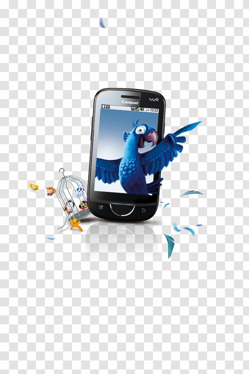 Diamant Koninkrijk China Unicom Poster Android Smartphone - Coolpad Group Limited - Phone Parrot Transparent PNG