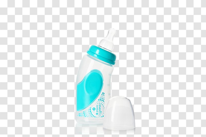 Water Bottles Baby Infant Evenflo - Silhouette - Bottle Feeding Transparent PNG