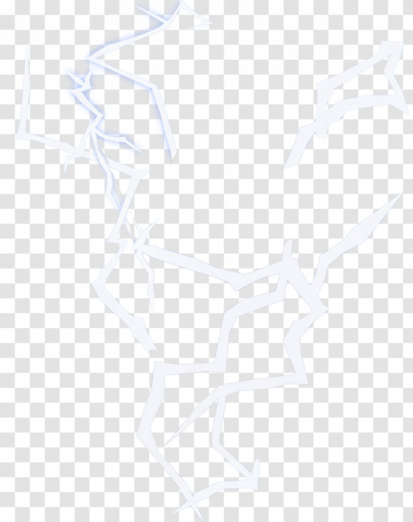 Finger White Sketch - Design Transparent PNG