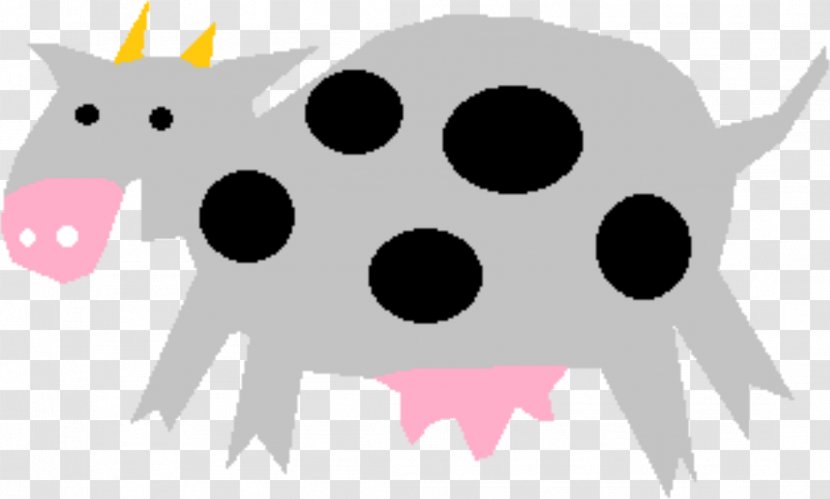 Cattle Clip Art - Carnivoran - Cow Transparent PNG