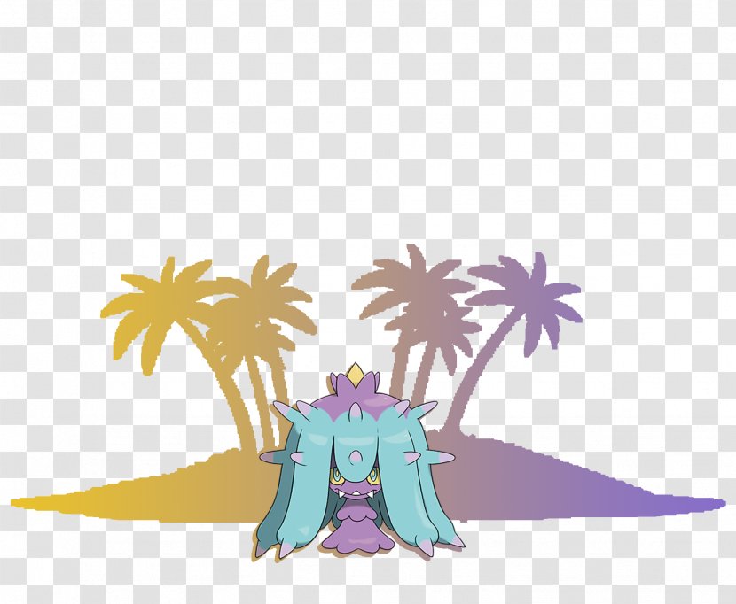 Pokémon Sun And Moon Ultra Alola Exeggutor - Flower - Golem Transparent PNG